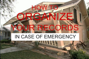 Documents to have in an emergency